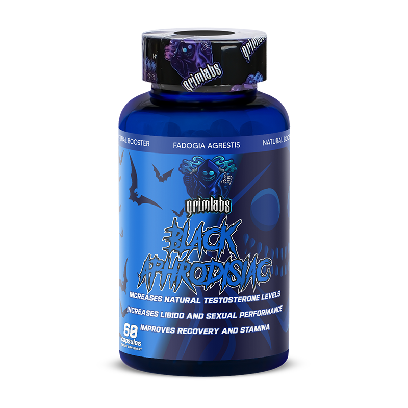 GRIMLABS BLACK APHRODISIAC (FADOGIA AGRESTIS) 600MG 60 CAPSULES