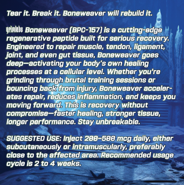 BONEWEAVER - BPC-157 5mg & BACTERIOSTATIC WATER