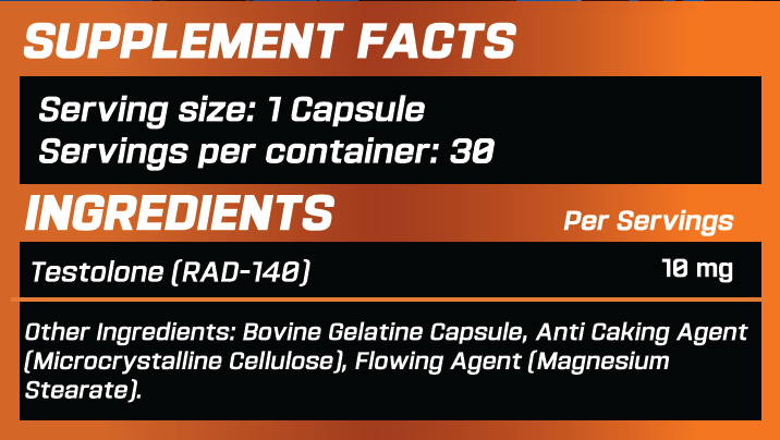 GRIMLABS RAD140 30 CAPSULES