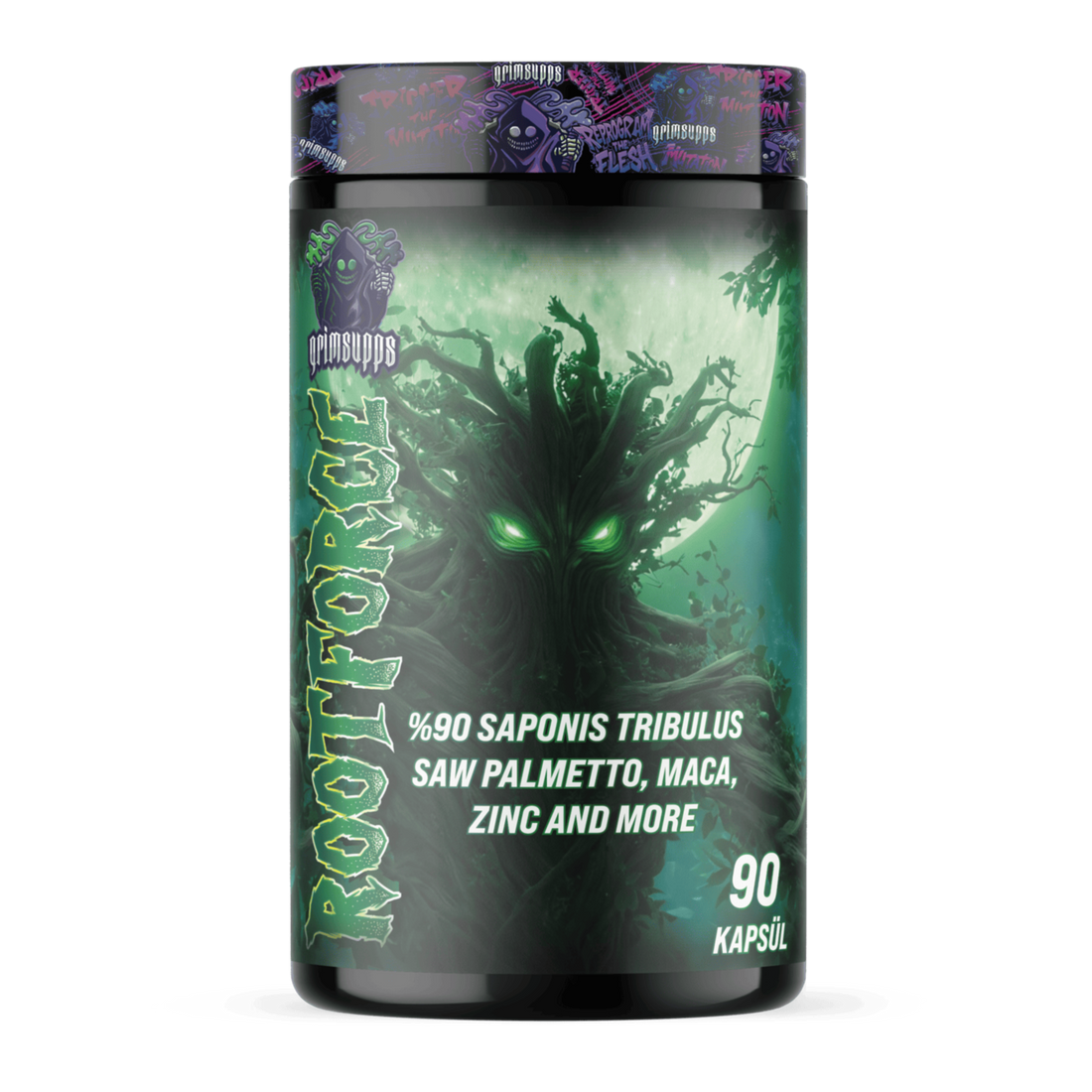 GRIMSUPPS ROOTFORGE TRIBULUS, SAW PALMETTO 90 CAPSULES