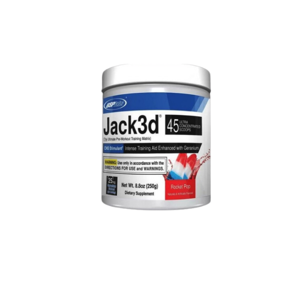 USP LABS JACK3D GERENIUM EXTRACT PREWORKOUT - ABD VERSİYON ROCKET POP