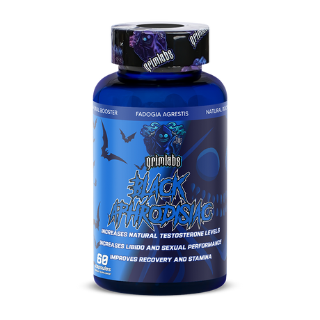 GRIMLABS BLACK APHRODISIAC (FADOGIA AGRESTIS) 600MG 60 CAPSULES