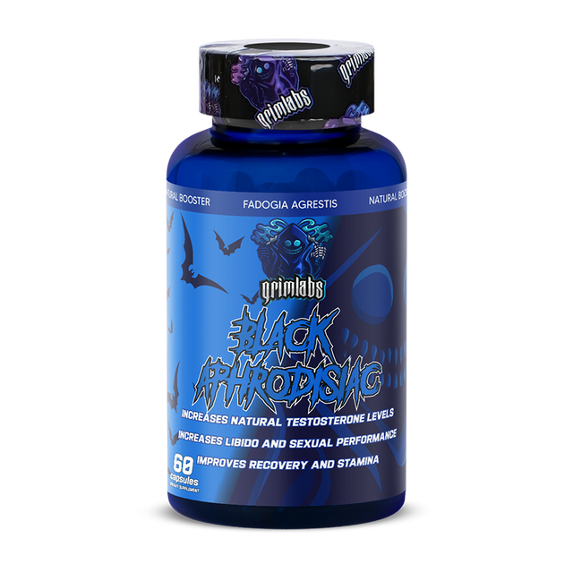 GRIMLABS BLACK APHRODISIAC (FADOGIA AGRESTIS) 600MG 60 CAPSULES
