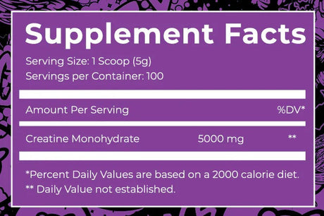 Dark Labs CREATINE 100 SERVİS - 500 gram