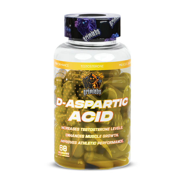 GRIMLABS D-ASPARTIC ACID 60 CAPSULES