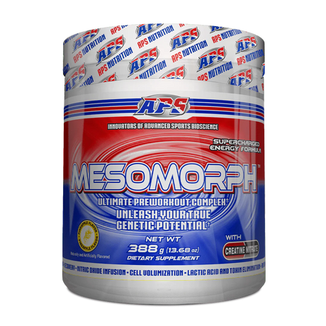 APS MESOMORPH ULTIMATE PRE-WORKOUT COMPLEX, PINEAPPLE AROMA