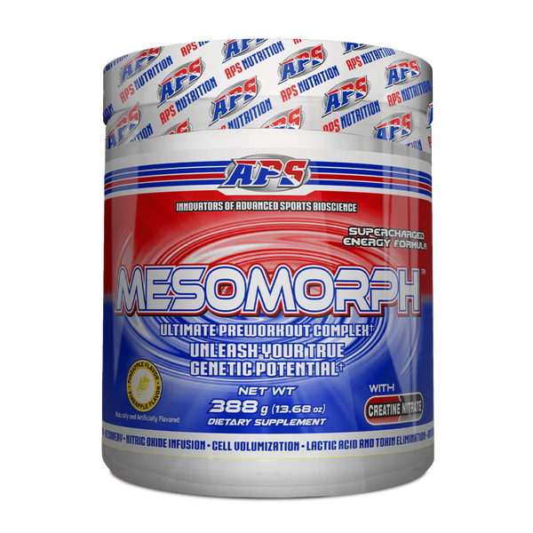 APS MESOMORPH ULTIMATE PRE-WORKOUT COMPLEX, PINEAPPLE AROMA