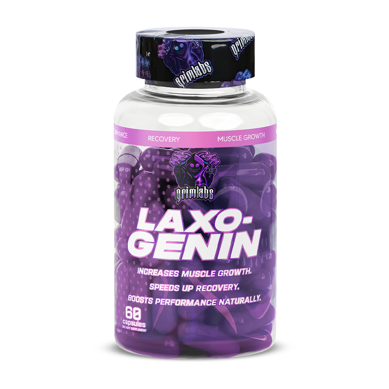 GRIMLABS LAXOGENIN 100MG 60 CAPSULES