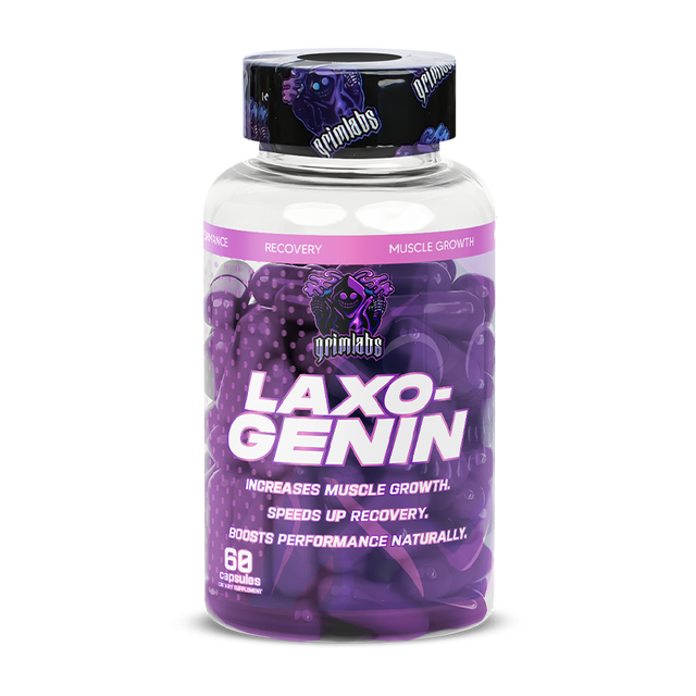 GRIMLABS LAXOGENIN 100MG 60 CAPSULES