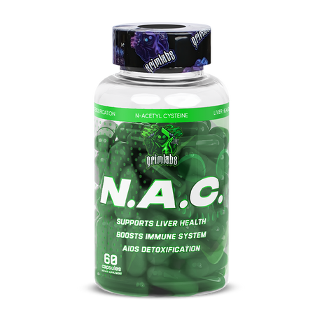 GRIMLABS NAC (N-ACETYL CYSTEINE) KARACİĞER KORUYUCU 500MG 60 CAPSULES