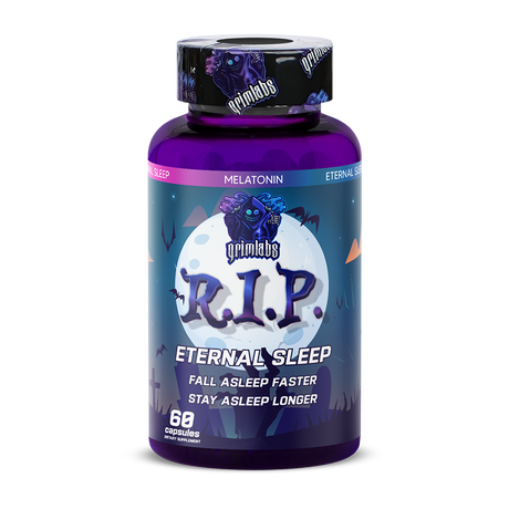 GRIMLABS R.I.P. ETERNAL SLEEP MELATONIN 10MG 60 CAPSULES