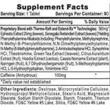 HI-TECH LIPODRENE 25mg EPHEDRA 90 Servings
