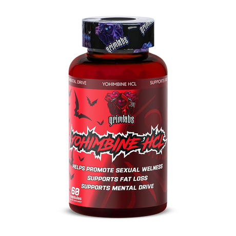 GRIMLABS YOHIMBINE HCL 10MG 60 CAPSULES