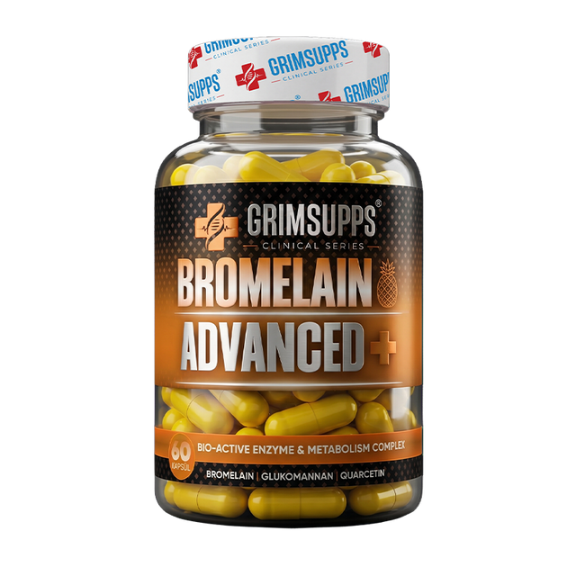 GRIMSUPPS BROMELAIN ADVANCED+ 60 CAPSULES