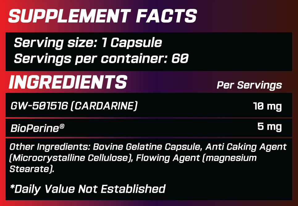 GRIMLABS SPECTRE CARDARINE 60 CAPSULES