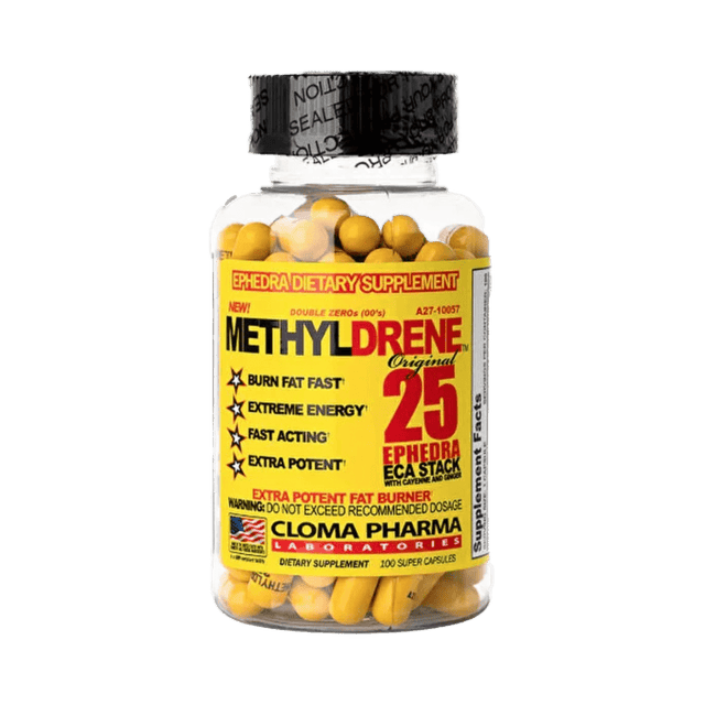 CLOMA PHARMA METHYLDRENE ECA STACK 100 CAPS