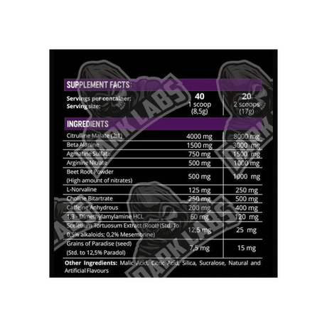 DARKLABS CRACK WITH DMAA 40 SERVINGS