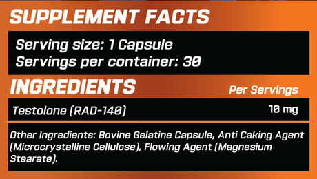 GRIMLABS RAD140 30 CAPSULES