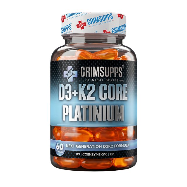GRIMSUPPS D3K2 CORE PLATINIUM 60 SOFTGEL