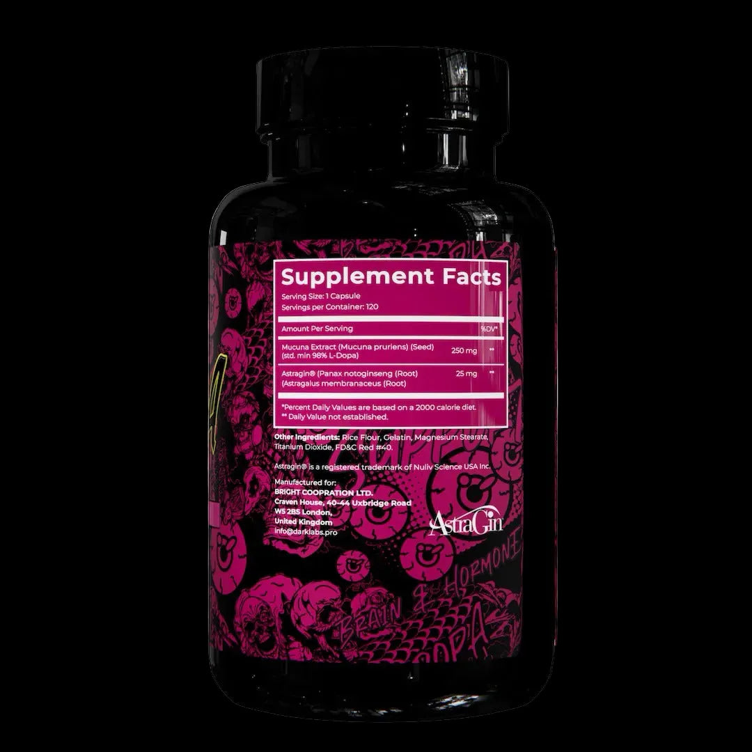 DARK LABS L-Dopa Mucuna Focus BraIn 120 caps