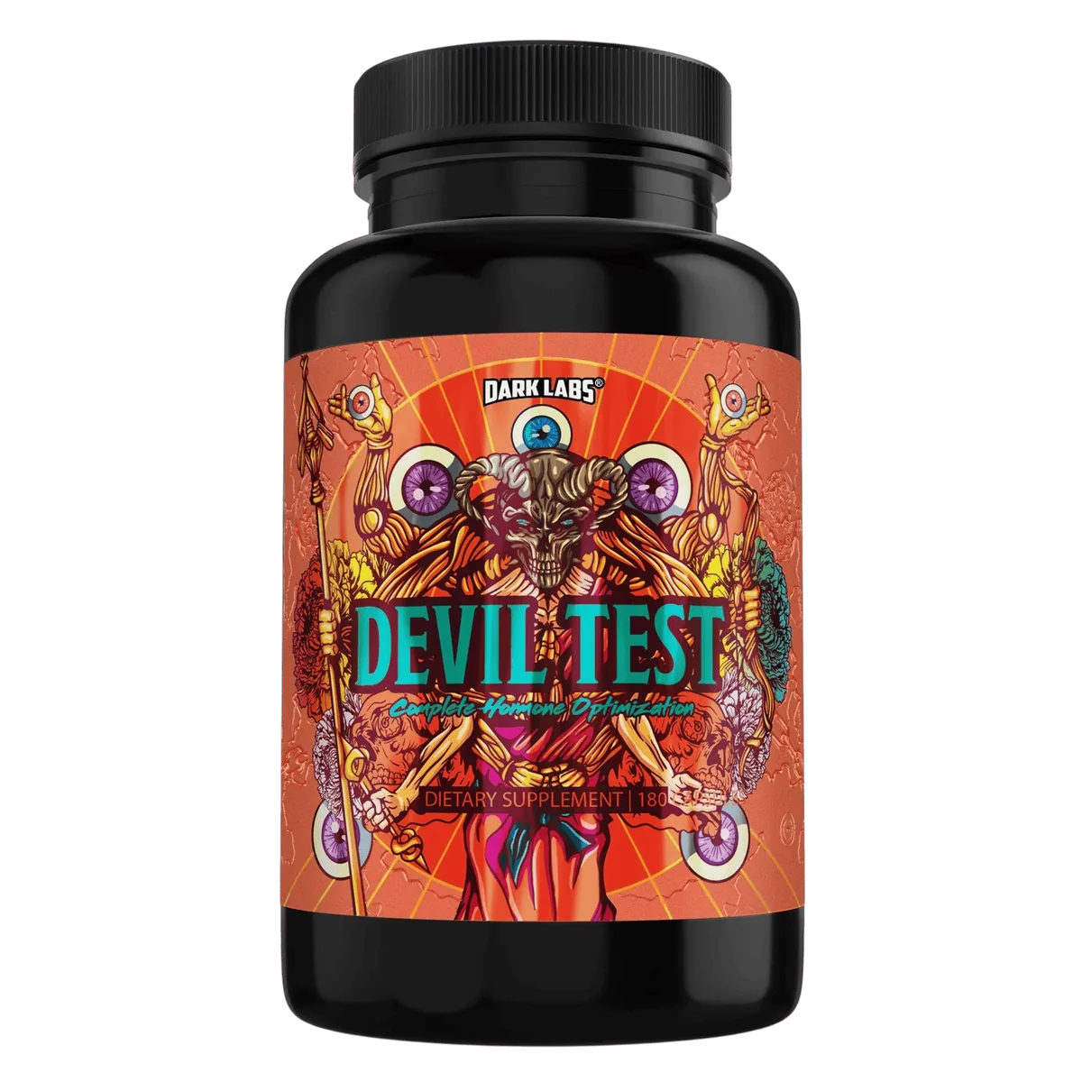 Dark Labs DEVIL Testo Booster Ksm66 Ashwagandha , FADOGIA AGRESTIS , Boron , Tongkat ALI 120 Caps