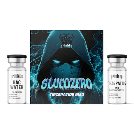 GLUCOZERO - TIRZEPATIDE 5mg & BACTERIOSTATIC WATER