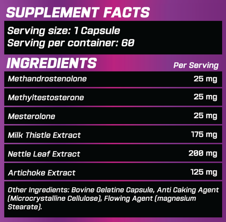GRIMLABS HUNGER POWERFUL STACK 60 CAPSULES