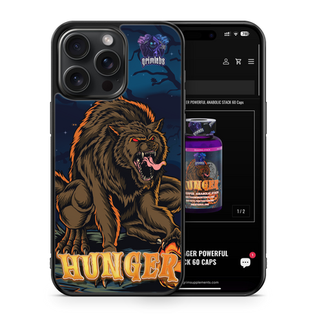 HUNGER DESIGN IPHONE 15 PRO MAX PARLAK TELEFON KILIFI