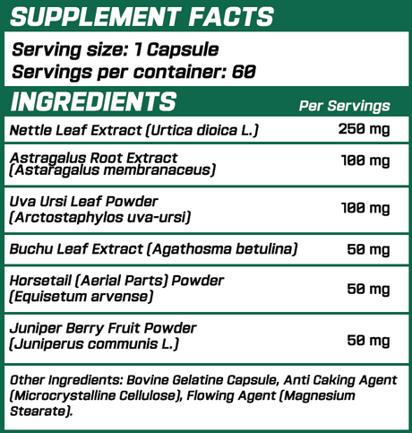 GRIMLABS BÖBREK DETOKSU - KIDNEY DTOX (BÖBREK KORUYUCU) 60 CAPSULES