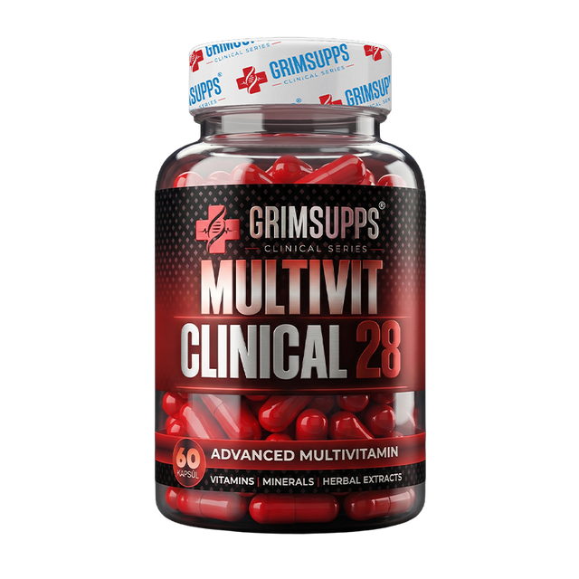 GRIMSUPPS MULTIVIT CLINICAL 28 60 CAPSULES