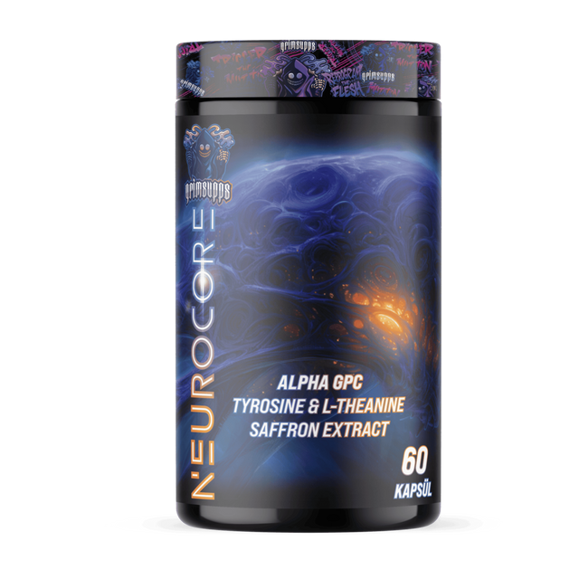 GRIMSUPPS NEUROCORE NOOTROPIK ALPHA GPC & TIROZIN 60 CAPSULES