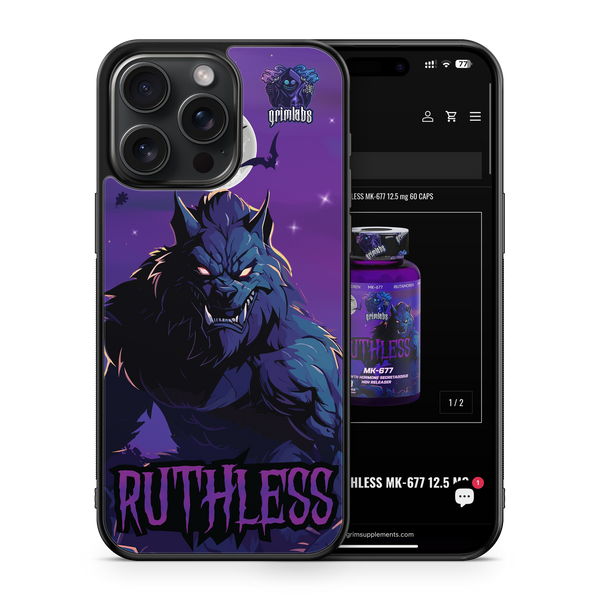 RUTHLESS DESIGN PARLAK TELEFON KILIFI