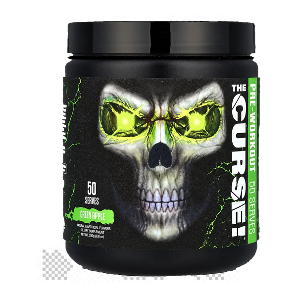 JNX THE CURSE PRE-WORKOUT GREEN APPLE 50 SERV
