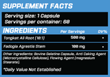 GRIMLABS TONGKAT ALI 500MG 60 CAPSULES