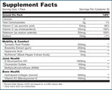 UNIVERSAL MOBILITY & BONE SUPPORT Cartılage Multıvıtamın Collagen Turmerıc Glucosamıne Chondroıtın MSM Flex 30 Packs