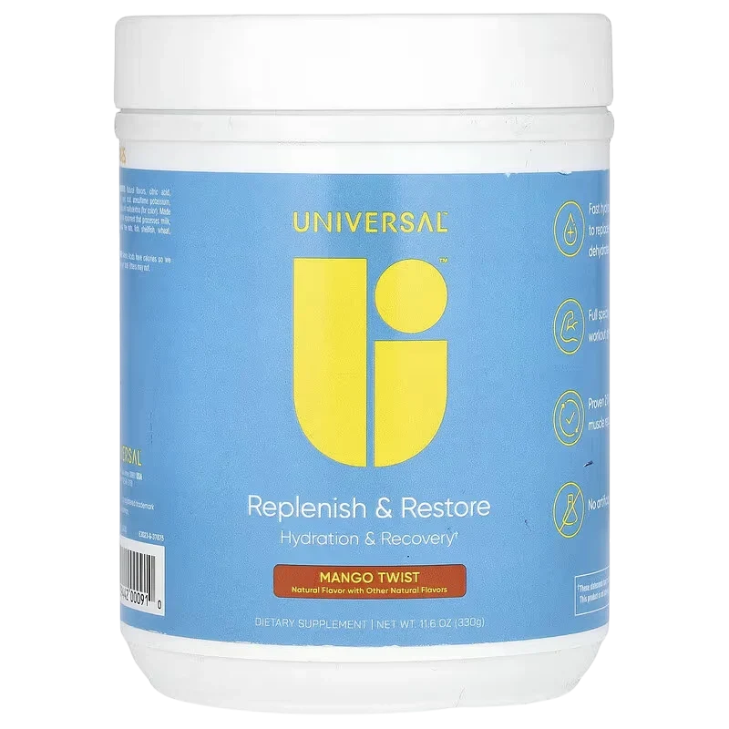 Unıversal Replenısh & Restore Amıno Electrolytes & Hydratıon Lysıne, Glutamıne, Tryptophan 330 g