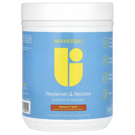 Unıversal Replenısh & Restore Amıno Electrolytes & Hydratıon Lysıne, Glutamıne, Tryptophan 330 g